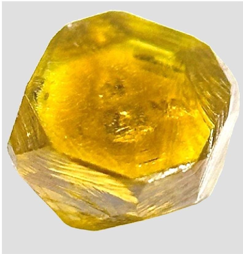 SR golden single crystal rough